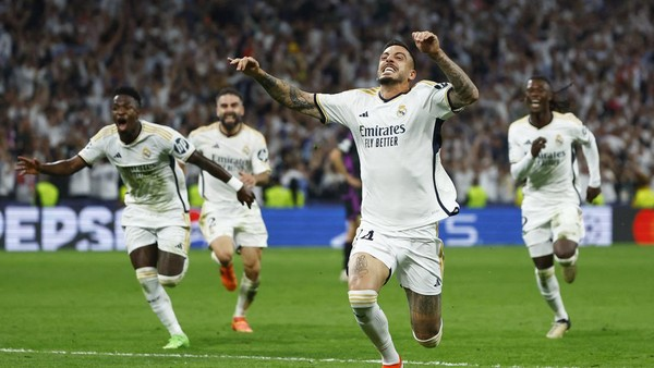 Dominasi Real Madrid Kunci Kemenangan 3-1 atas Liverpool di Final Liga Champions 2024